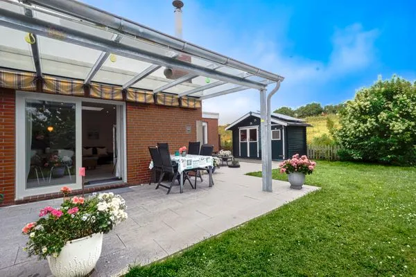 Terrasse  Ferienhaus Tintenfisch