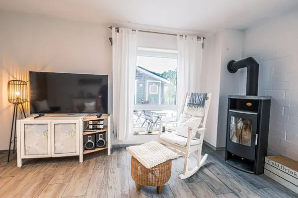 Kamin-/Ofen  Ferienhaus Tintenfisch