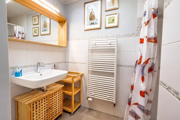 Badezimmer  Ferienhaus Tintenfisch