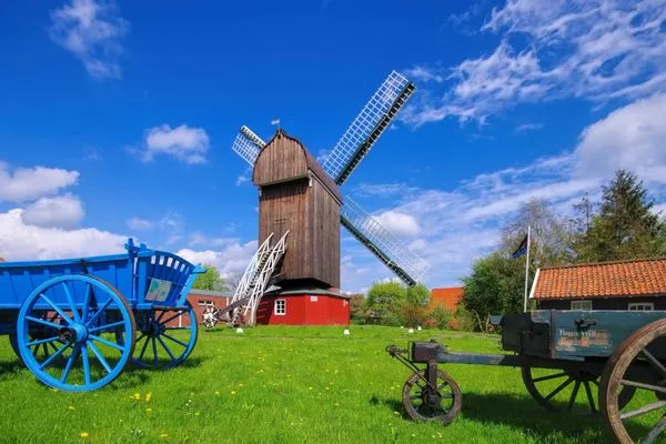 Landschaft  Ferienhaus Tintenfisch