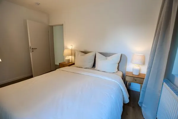Schlafzimmer 2 - mit komfortablem Doppelbett  Finkenblick