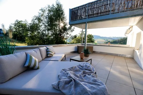 Loungeecke mit Zugang über das Schlafzimmer  Finkenblick