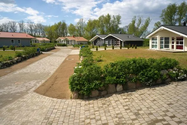 Vogelperspektive Dänisches Ferienhaus am Salzhaff, Haus Meerjungfrau