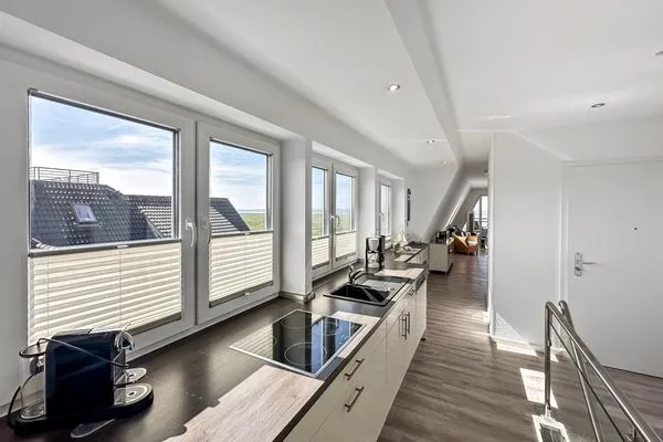 Küche / Küchenzeile  Penthouse Dünenweg 37