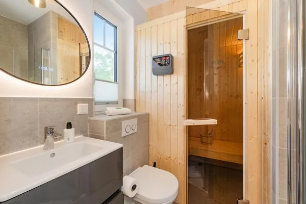 Gäste-WC  Ferienhaus Lykke Luna