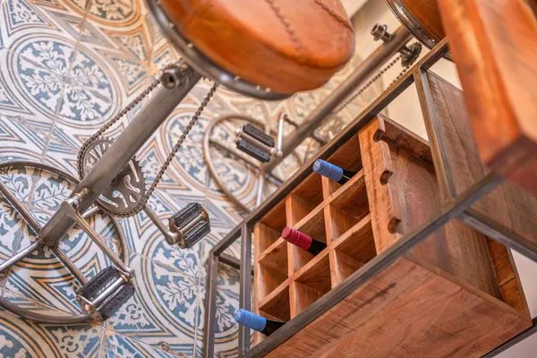 Dekoratives Detail  Ferienhaus Auszeitfischer mit Sauna, Kamin und Terrasse