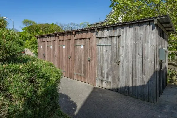 Garten  Ferienwohnung Inselzauber nur 250 m zum Strand mit Terrasse und Kamin