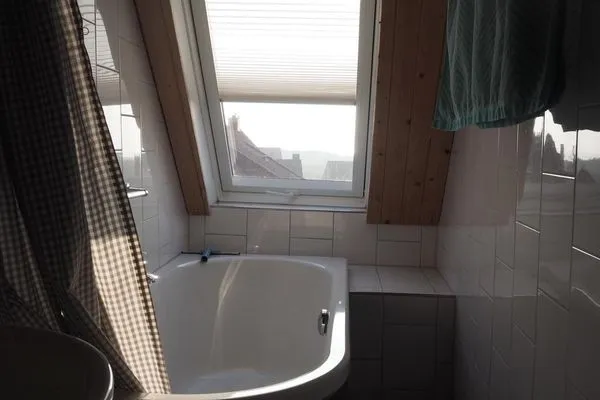 Badezimmer Haus Hammersee Ferienwohnung Utkiek