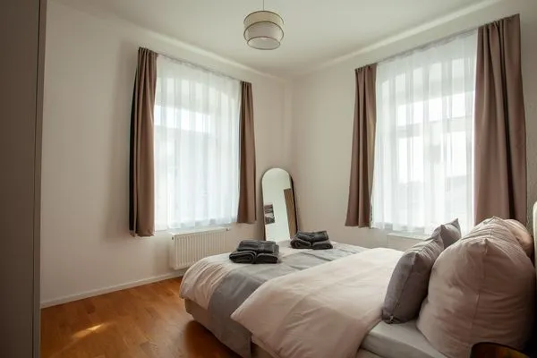 Schlafzimmer  Schloss Espasingen Ludwig-von-Freyberg-Suite