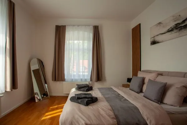 Schlafzimmer  Schloss Espasingen Ludwig-von-Freyberg-Suite