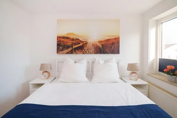 Schlafzimmer  Ferienwohnung El Capitan mit 2 Schlafzimmern und nur 450 m zum Strand