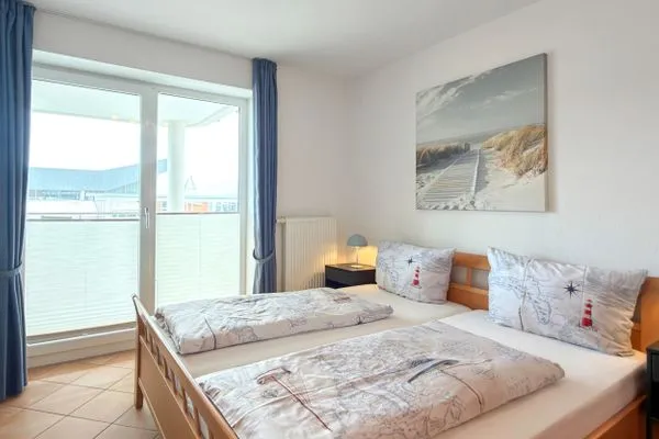 Schlafzimmer  Strandpalais Duhnen Nr. 512