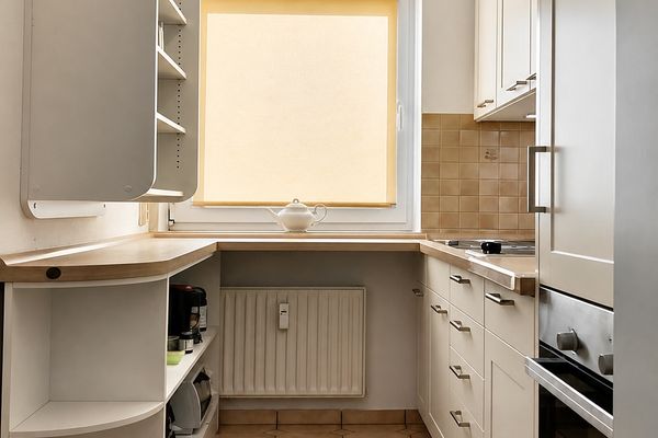 Ferienwohnung Austernfischer Dornumersiel - Küche / Küchenzeile