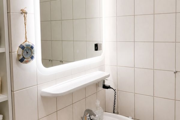  Ferienwohnung Austernfischer Dornumersiel - Badezimmer