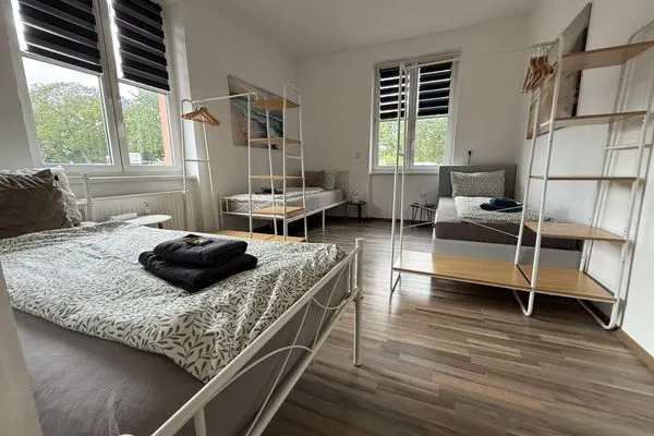 Schlafzimmer  MonteurWohnung Oskar06