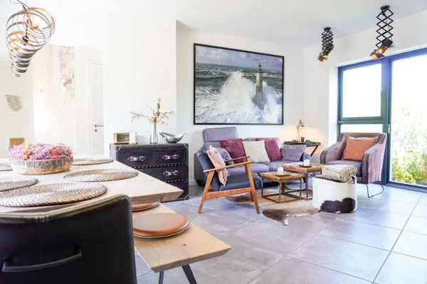Wohnzimmer  (ERL41) Ferienhaus PIER41