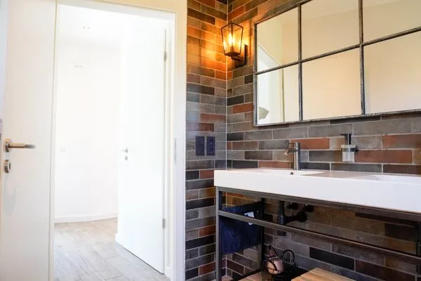 Badezimmer  (ERL41) Ferienhaus PIER41