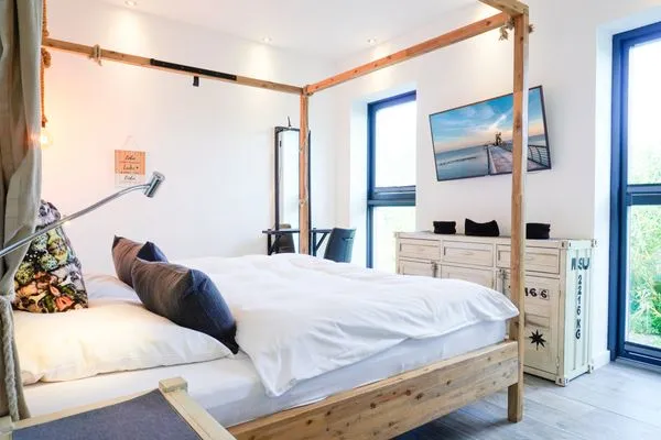 Schlafzimmer  (ERL41) Ferienhaus PIER41