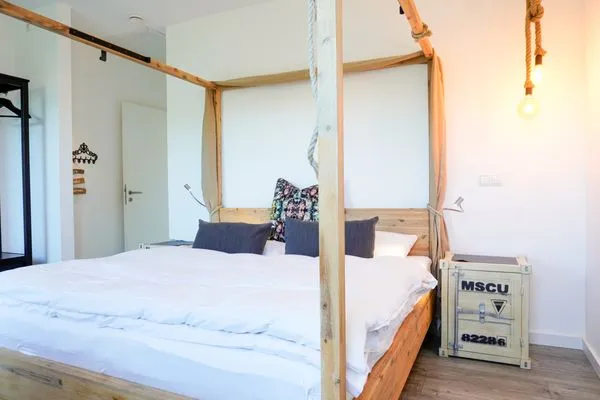 Schlafzimmer  (ERL41) Ferienhaus PIER41