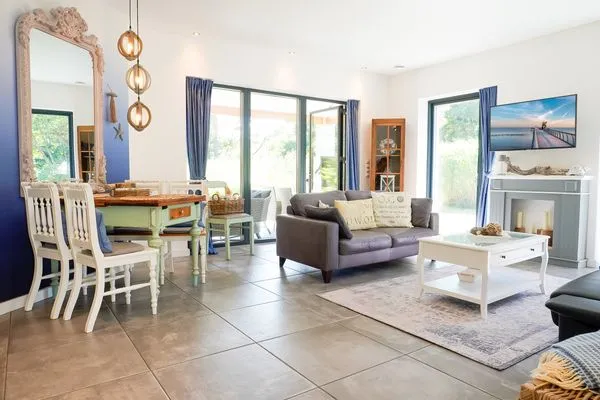 Wohnzimmer  (ERL43) Ferienhaus PIER 43