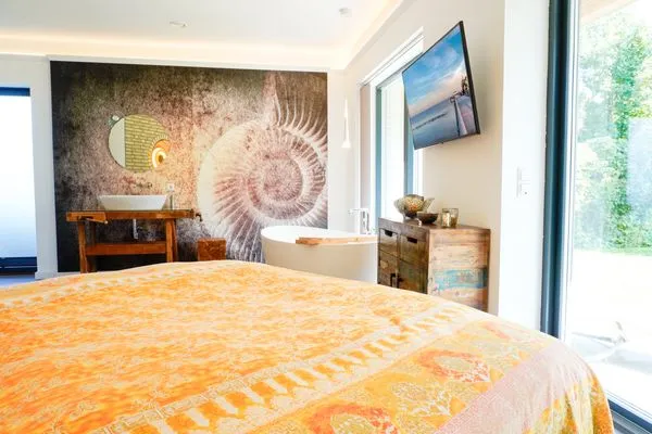 Schlafzimmer  (ERL43) Ferienhaus PIER 43