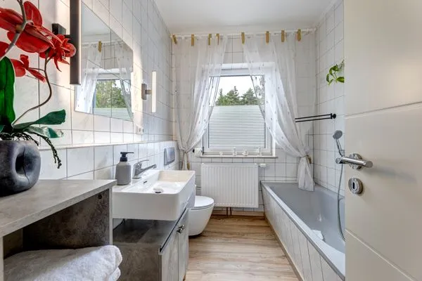 Badezimmer  Ferienhaus Edith