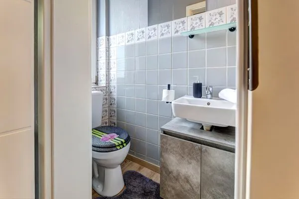 Gäste-WC  Ferienhaus Edith