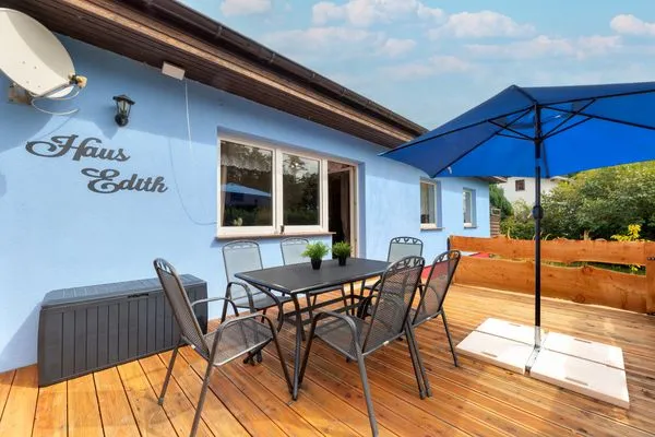 Terrasse  Ferienhaus Edith