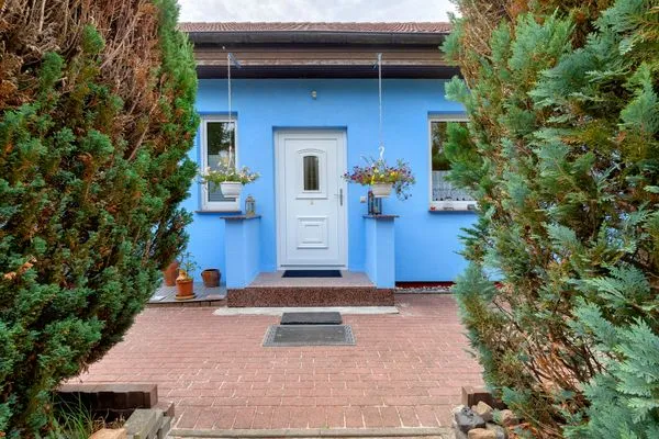 Fassade / Eingang  Ferienhaus Edith