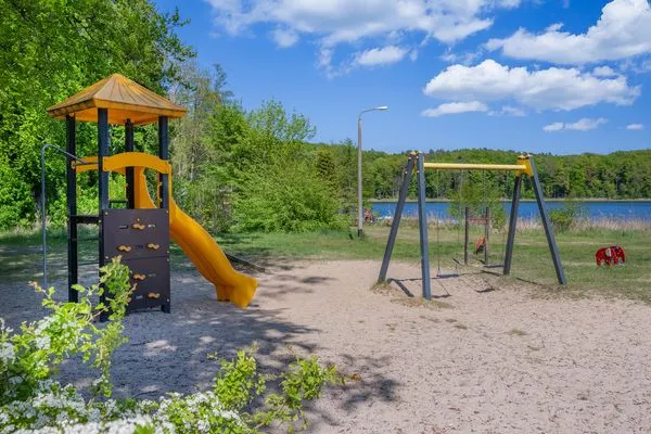 Landschaft  Ferienhaus Golfblick mit Sonnenterrasse und Kamin