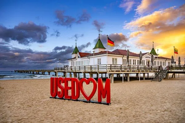 Strand  Ferienwohnung Sonnenschein nur 400 m bis zum Strand