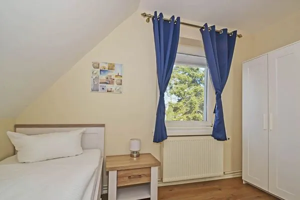 Schlafzimmer Uns Schilfhus App. Atelier mit großen Balkon und nur 100 m zum Strand