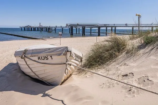 Strand  Ferienwohnung Gestrandet mit Terrasse, Parkplatz und WLAN