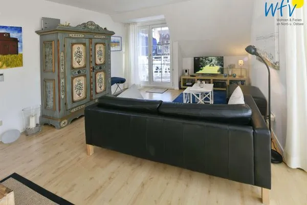 Wohnzimmer Juist Zauber - Haus 2 Ferienwohnung Caprasse