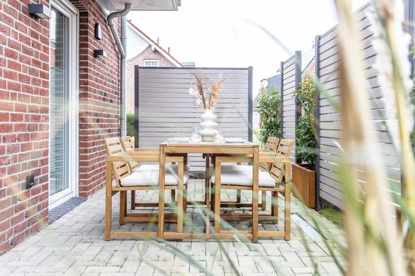 Terrasse  de Diek - Suite 3 | Seitliche Deichlage
