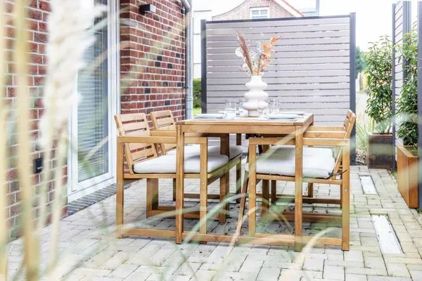 Terrasse  de Diek - Suite 3 | Seitliche Deichlage