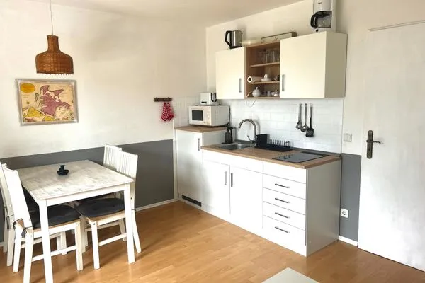 Küche / Küchenzeile  Ferienwohnung Seeschwalbe 2