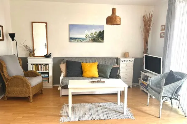 Wohnzimmer  Ferienwohnung Seeschwalbe 2