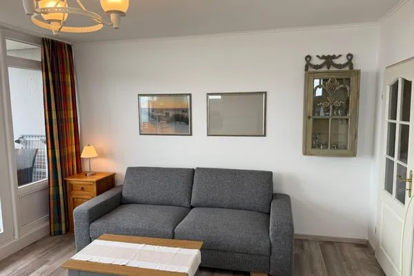 Wohnzimmer Haus Nordenlicht Ferienwohnung Kiek-ut