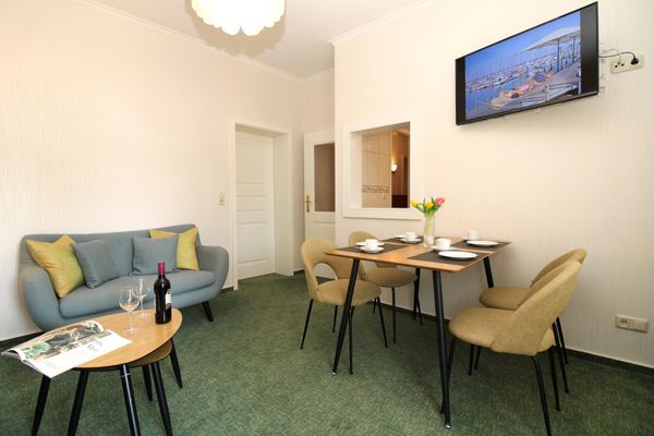  Villa Seelust Fewo 4 Kühlungsborn-West - Wohnzimmer