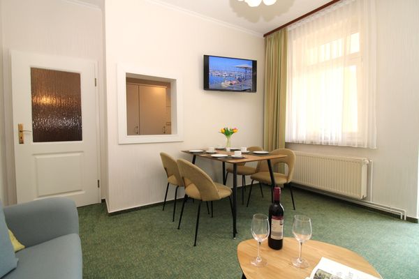  Villa Seelust Fewo 4 Kühlungsborn-West - Wohnzimmer