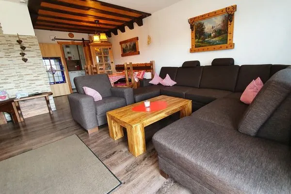 Wohnzimmer Feriendorf Hochbergle Haus 98