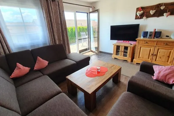 Wohnzimmer Feriendorf Hochbergle Haus 98