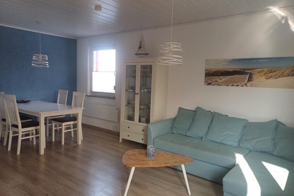  Haus Anker X Dornumersiel - Wohnzimmer