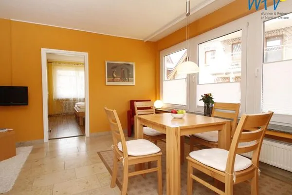 Essbereich Uns to Hus Ferienwohnung Fährship