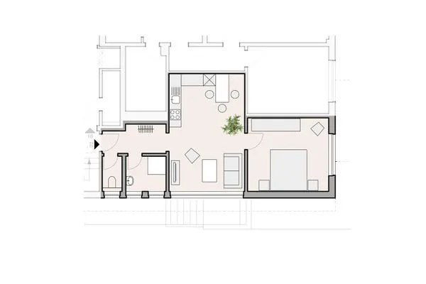 Grundriss Uns to Hus Ferienwohnung Fährship