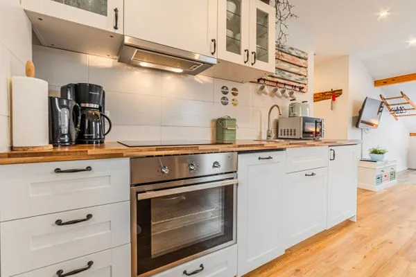 Küche / Küchenzeile  Ferienwohnung Kunterbunt Eckernförde