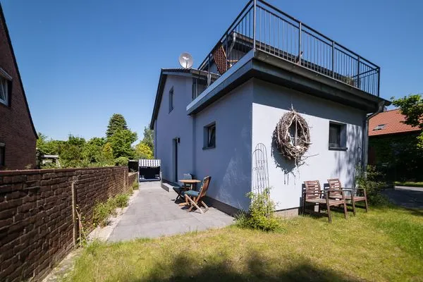 Fassade / Eingang  Ferienwohnung Backbord Eckernförde