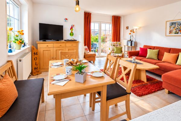  Haus Seefahrer Dornumersiel - Wohnzimmer