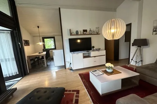 Wohnzimmer  Ferienhaus  Krappennest